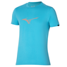Mizuno Athletics RB Tee Maui Blue